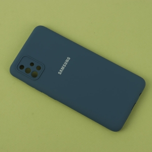 کاور سیلیکونی محافظ لنزدار مناسب برای گوشی موبایل سامسونگ Samsung Galaxy A51