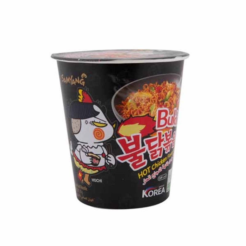 نودل لیوانی سامیانگ طعم مرغ تند رامن 70 گرم