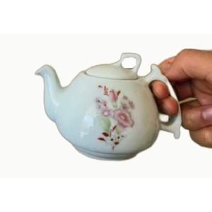 قوری چینی زعفران مدل A-25