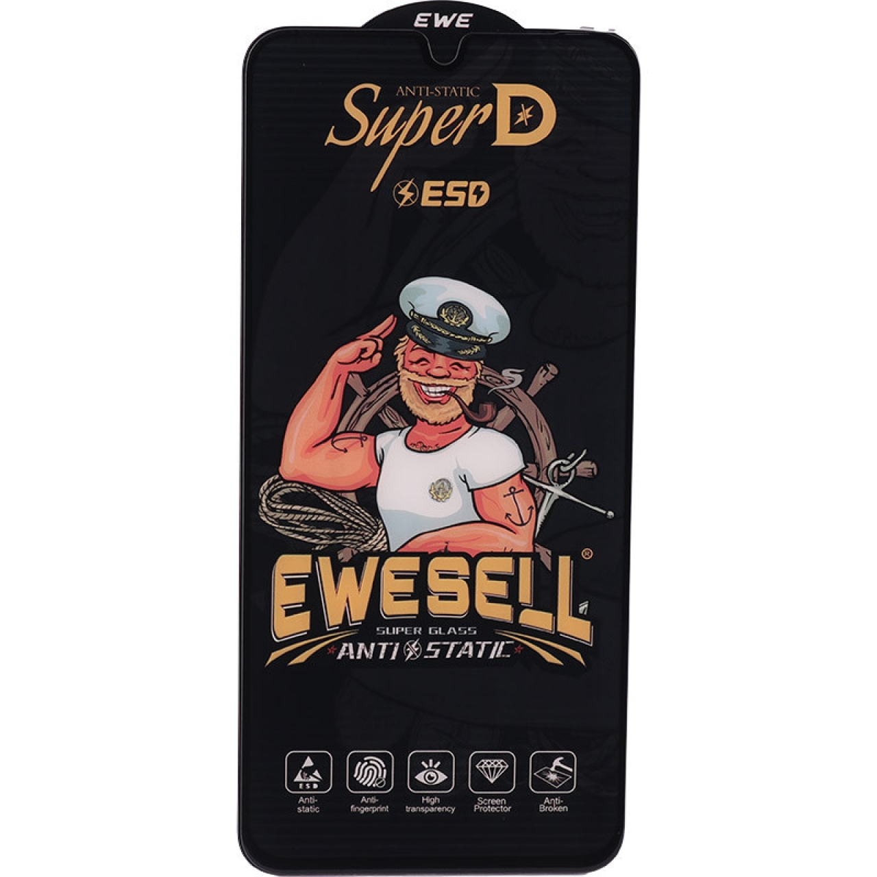 محافظ صفحه نمایش آنتی استاتیک میتوبل مدل ESD Ewesell مناسب برای گوشی سامسونگ Galaxy A16 4G / A16 5G