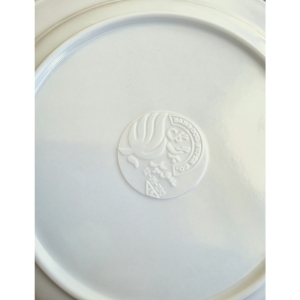 بشقاب خورش خوری مدل برگ گل بسته 6 عددی