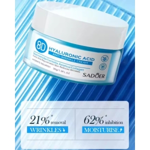 کرم مرطوب کننده سادور مدل هیالورونیک اسید 8D وزن 30 گرم