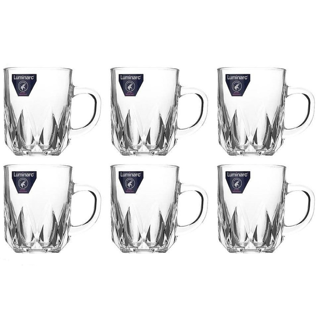 لیوان لومینارک مدل منصور بسته 6 عددی