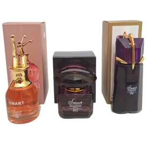 پک اقتصادی سه عددی عطر های مردانه اسمارت کالکشن مدل ژان پل گوتیه اسکندل , ورساچ کریستال نویر مشکی, الین حجم 25 میل