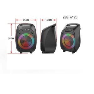 اسپیکر بلوتوثی قابل حمل مدل zqs6123