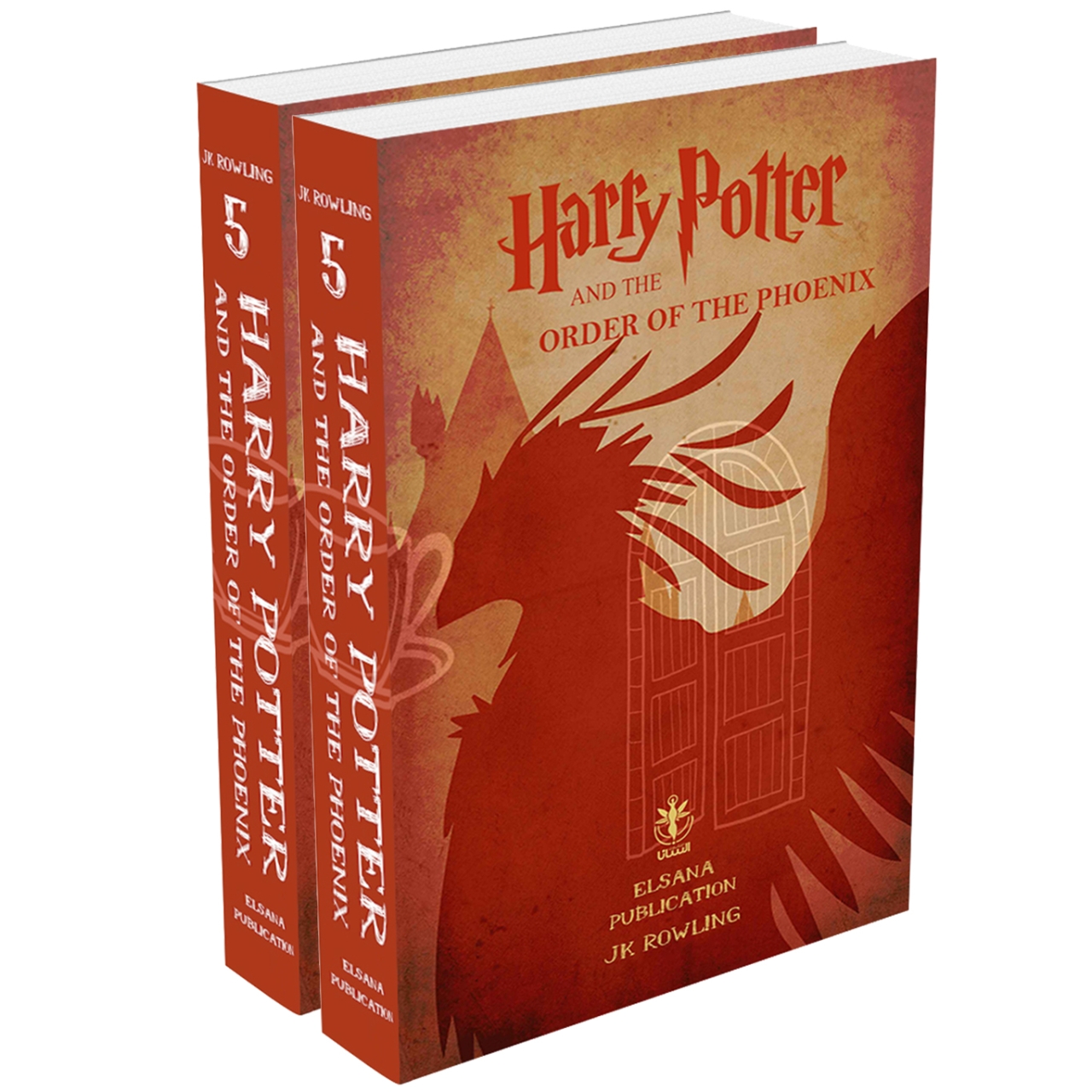 کتاب هری پاتر Harry Potter and the Order of the Phoenix اثر جی کی رولینگ زبان اصلی جلد پنجم