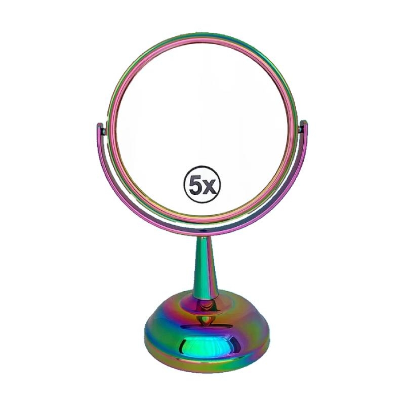 آینه آرایشی رو میزی هفت رنگ برندآپ مدل J635