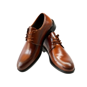 کفش مردانه چرم نعمتی مدل m300 بندی عسلی  
