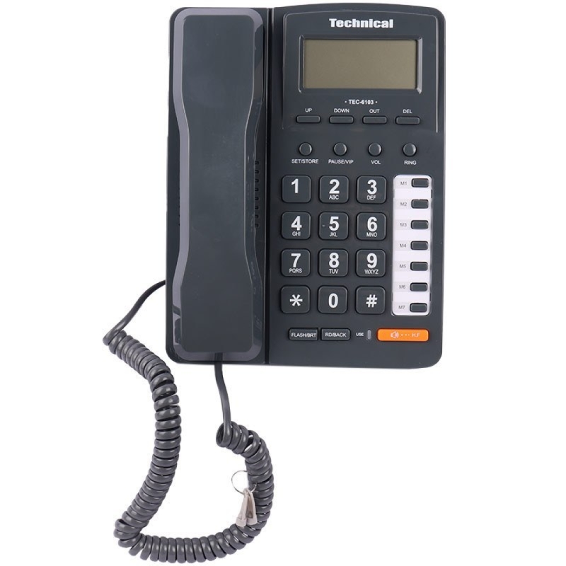 تلفن رومیزی تکنیکال مدل TEC-6103