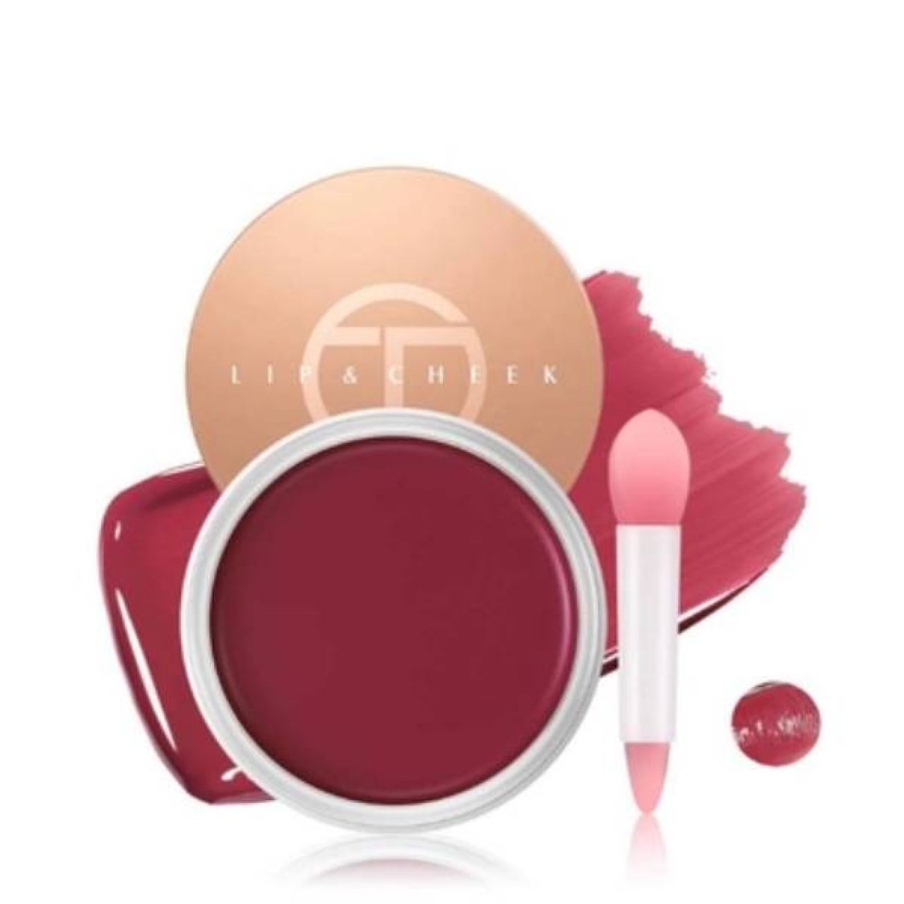 تینت لب او تو او کد 4 رنگ صورتی تیره