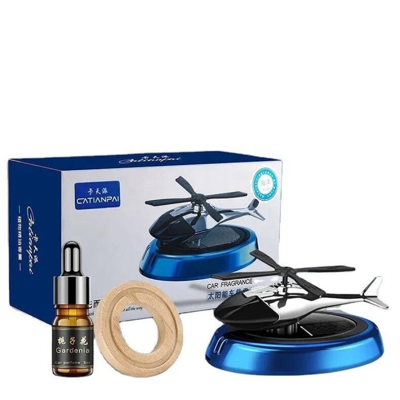 خوشبوکننده خودرو سولار هلیکوپتری رنگ آبی