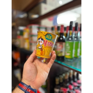 نودل لیوانی سامیانگ طعم مرغ و پنیر 70 گرم