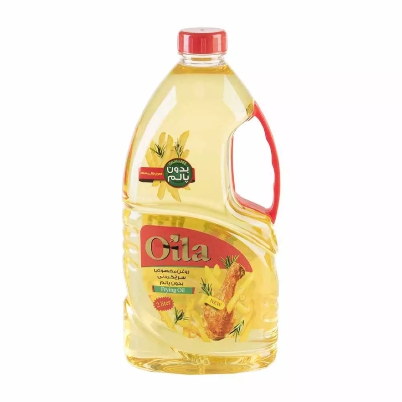 روغن مخصوص سرخ کردنی بدون پالم اویلا حجم 1800 گرمی