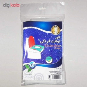 روکش یکبار مصرف توالت فرنگی مدل Toilet Cover بسته 100 عددی