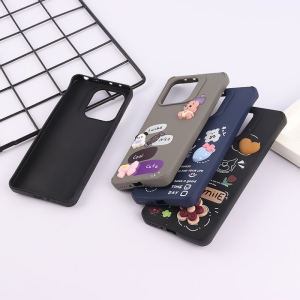 کاور مدل ژله ای عروسکی برجسته مناسب برای گوشی موبایل شیائومی مدل Xiaomi Redmi Note 13 4G