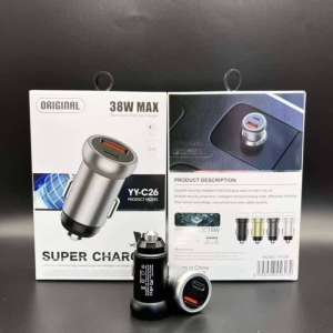 شارژر فندکی خودرو مدل YY-C26
