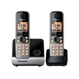 تلفن بیسیم دو گوشی پاناسونیک مدل KX-TG6712