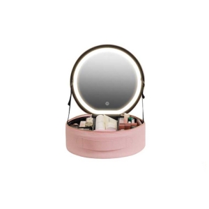 کیف لوازم آرایش با آینه چراغ دار گرین لاین مدل Makeup Organizer Pro