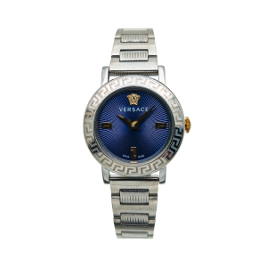 ساعت ورساچه زنانه کوارتز استیل صفحه ابی 020850 VERSACE