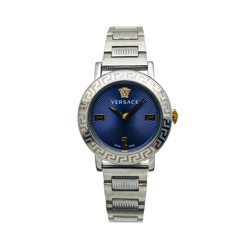 ساعت ورساچه زنانه کوارتز استیل صفحه ابی 020850 VERSACE