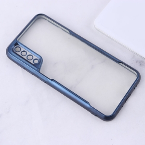 کاور مدل شفاف طرح مگ سیف تیتانیوم محافظ لنزدار مناسب برای گوشی موبایل سامسونگ Galaxy A30s / A50 / A50s