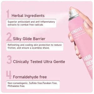 اسپری پودری شیو صورت کینگ یس به همراه 4 تیغ KINGYES