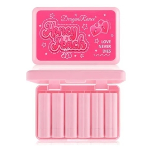 رژ لب جامد دراگون رانی مدل Honey Peach بسته 6 عددی