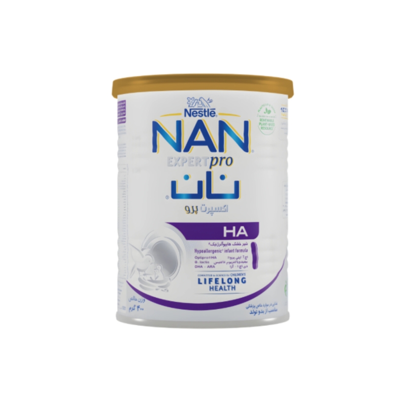 شیر خشک نان اچ آ 1مخصوص نوزادان از بعد تولد تا ۶ ماهگی حجم ۴۰۰ گرم