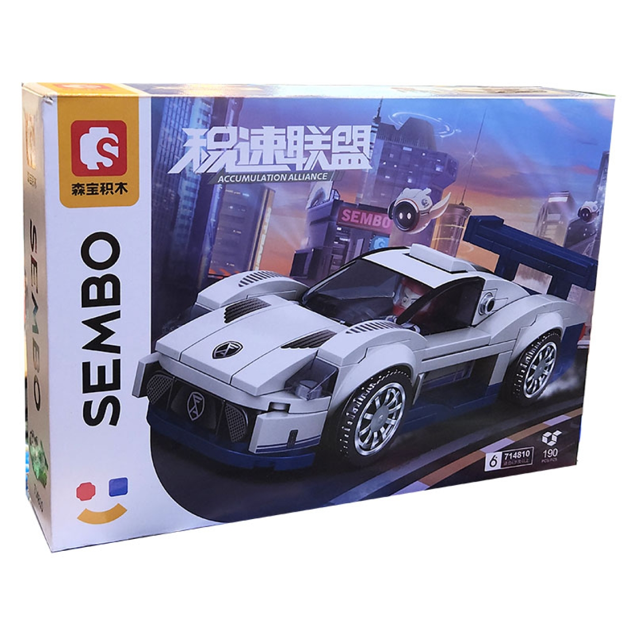 ساختنی سیمبوبلاک مدل Car کد 714810