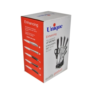 سرویس کاردو ساطور یونیک ۸ پارچه مدل K4321
