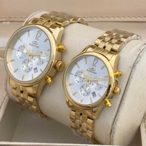 ست ساعت مچی زنانه و مردانه الگانس مدل WS-EA1236901 سه موتوره