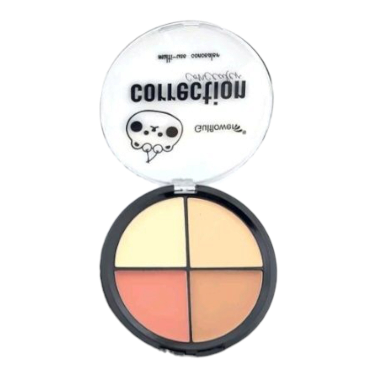 پالت کانسیلروکانتور چهار رنگ خرسی گول فلاور کد ۰۳