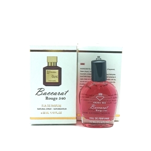 ادکلن آروما رکس مدل باکارات رژ  Baccarat Rouge 540 حجم 35 میلی لیتر