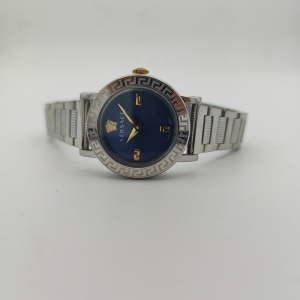 ساعت ورساچه زنانه کوارتز استیل صفحه ابی 020850 VERSACE