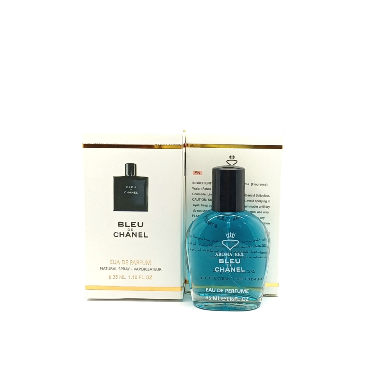 ادکلن مردانه آروما رکس مدل شنل بلو-بلو شنل بلو چنل  Bleu de Chanel حجم 35 میلی لیتر