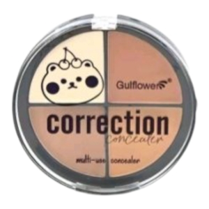 پالت کانسیلروکانتور چهار رنگ خرسی گول فلاور کد ۰۱