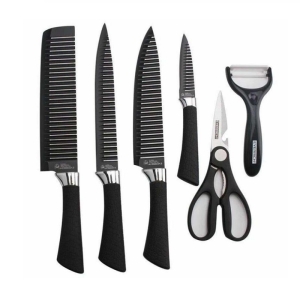 سرویس چاقو آشپزخانه 6 پارچه زپتف مدل ZP- 008