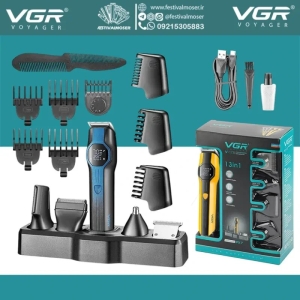 ست ماشین اصلاح مو سر و صورت و بدن وی جی آر V-173