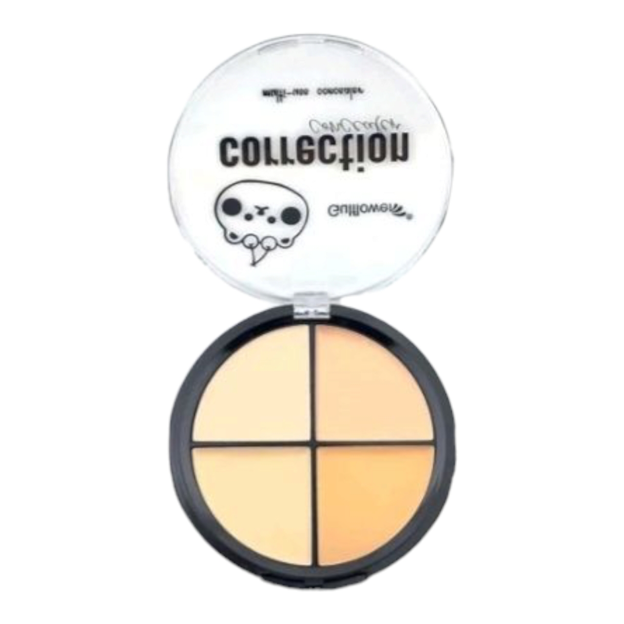 پالت کانسیلروکانتور چهار رنگ خرسی گول فلاور کد ۰۲