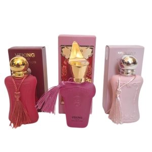 پک تابستانی اقتصادی سه عددی عطر های زنانه ویکینگ کالکشن مدل کازاموراتی لاتوسکا, مارلی دلینا, مارلی اوریانا حجم 25 میل
