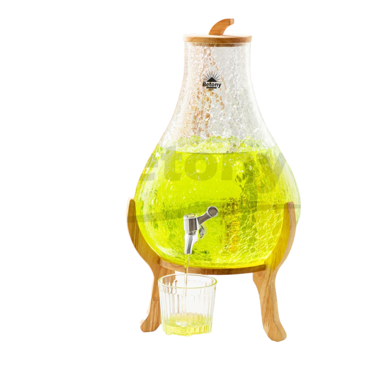 کلمن نوشیدنی شیشه ایی بتونی مدل کارن B60