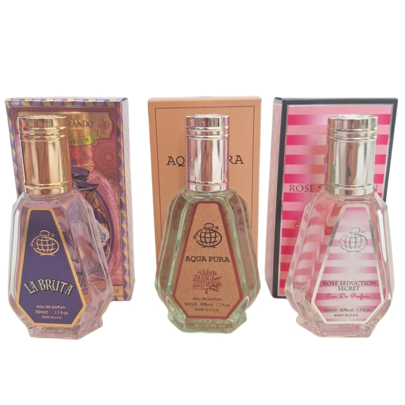 پک تابستانی اقتصادی سه عددی عطر های زنانه فرگرانس ورد مدل کازاموراتی لاتوسکا, ویکتوریا سکرت بامبشل, مگاماره حجم 50میل