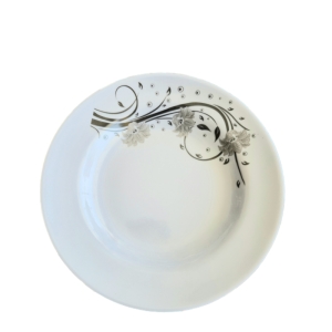 بشقاب خورش خوری مدل برگ گل بسته 6 عددی