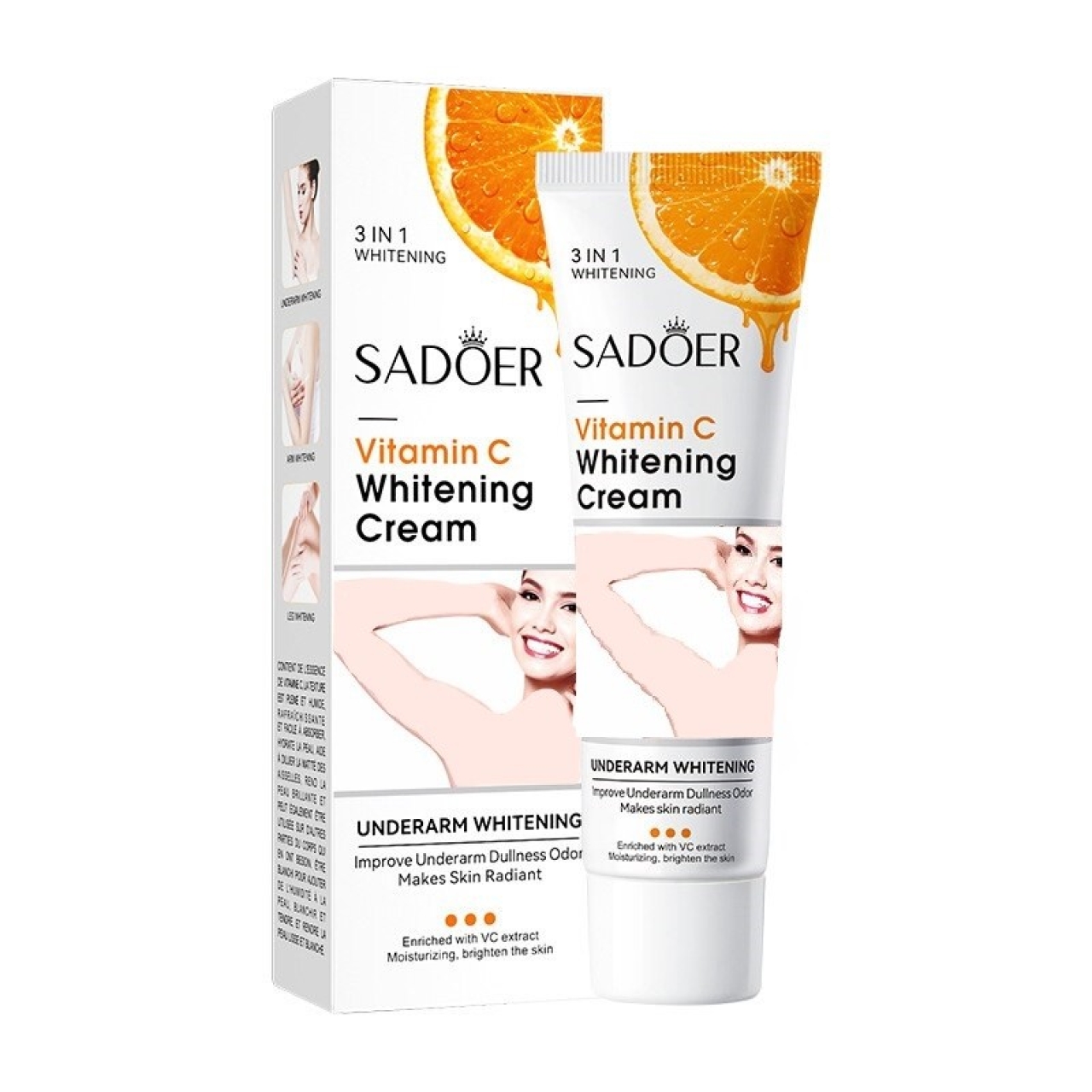 کرم روشن کننده سادور مدل ویتامین سی وزن 50 گرم