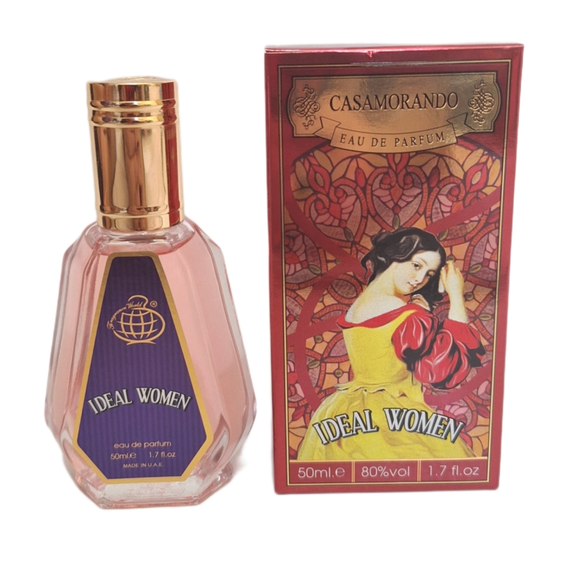 ادو پرفیوم زنانه فرگرانس ورد مدل کازاموراتی بوکت آیدل حجم 50میل