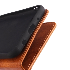 کیف چرمی مگنتی محافظ لنزدار مناسب برای مدل Samsung Galaxy A10