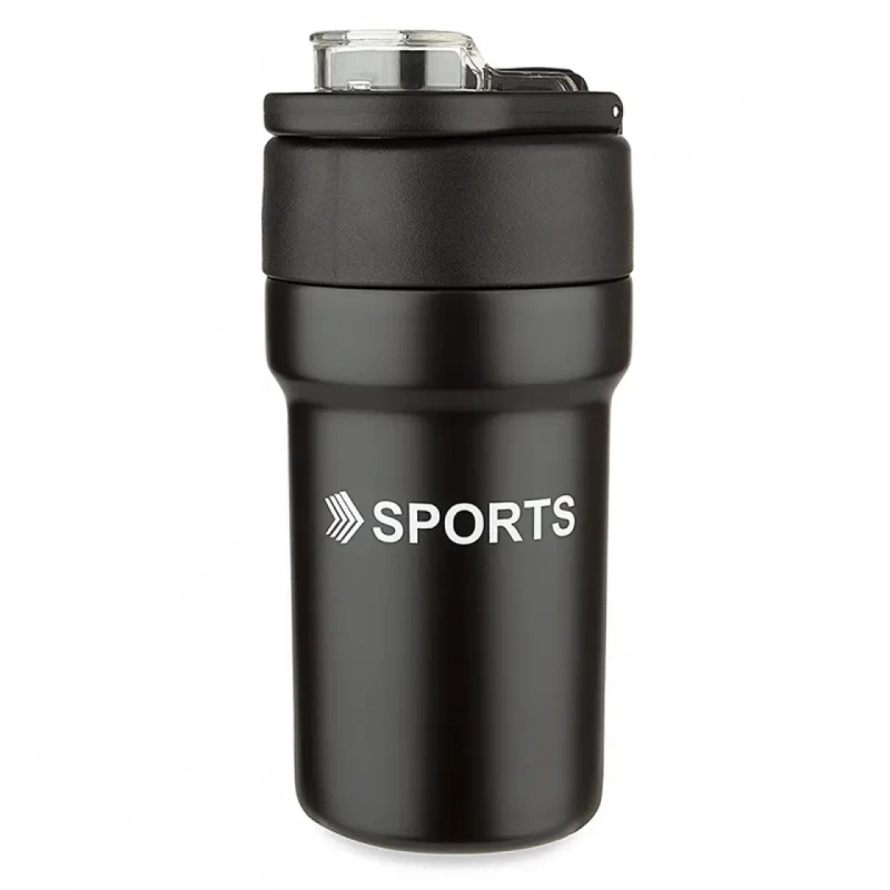 ماگ سفری استیل دوجداره مدل SPORTS NEW P گنجایش 0.5 لیتر