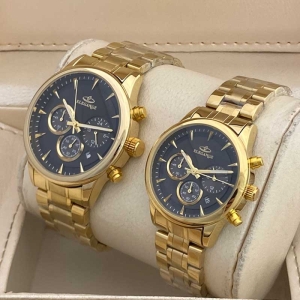 ست ساعت مچی زنانه و مردانه الگانس مدل WS-ENIM6936901 سه موتوره