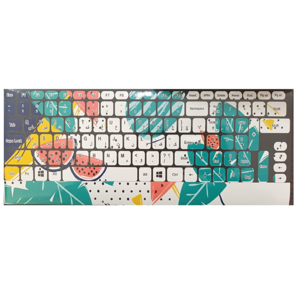 لیبل کیبورد استیکر صفحه کلید هندوانه