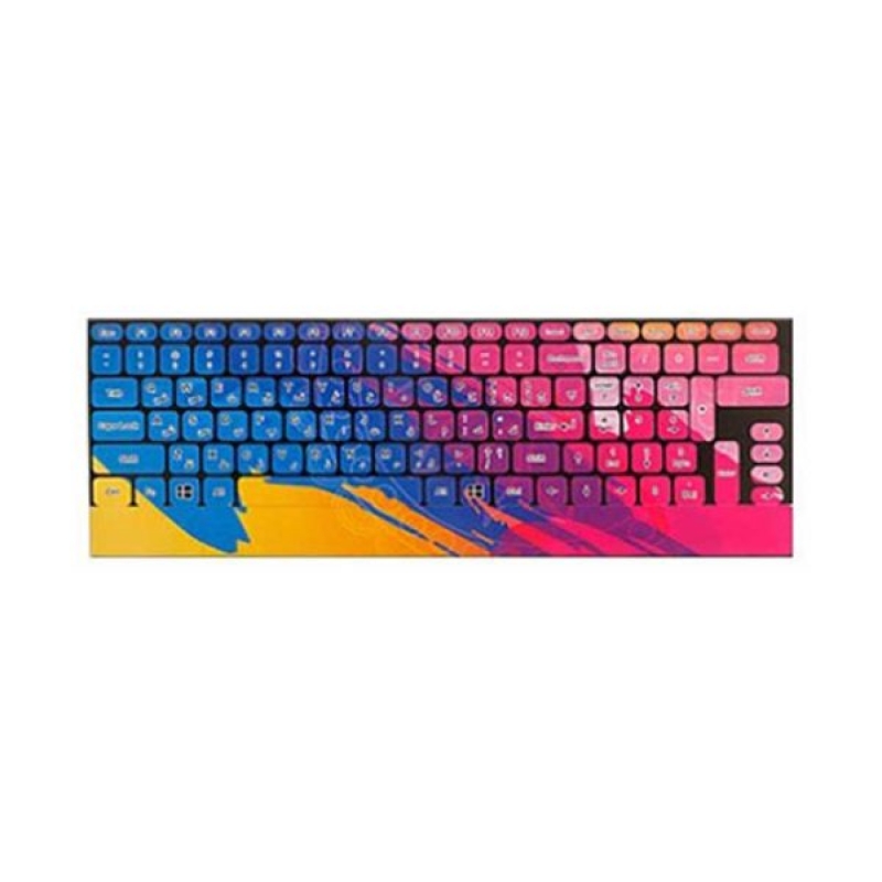 لیبل کیبورد استیکر صفحه کلید رنگی